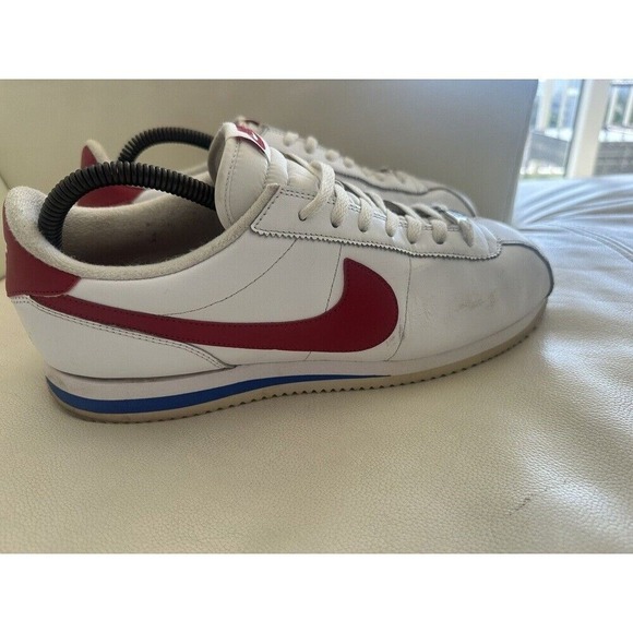 Nike Cortez Forrest Gump '72 OG White Leather Red Blue 882254-164 Mens Size 13 - Picture 5 of 16